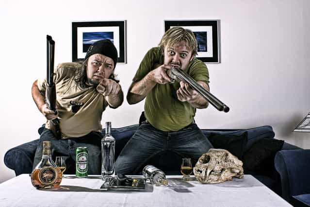Hillbillie photoshoot gone bad... (Photo by Geir Akselsen)
