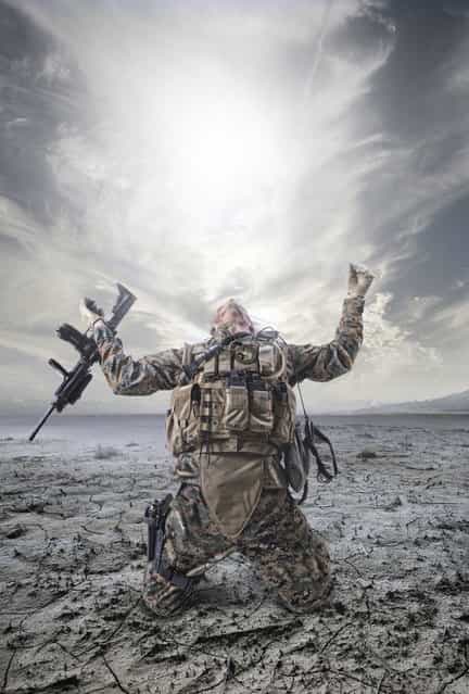 War is hell... (Photo by Geir Akselsen)