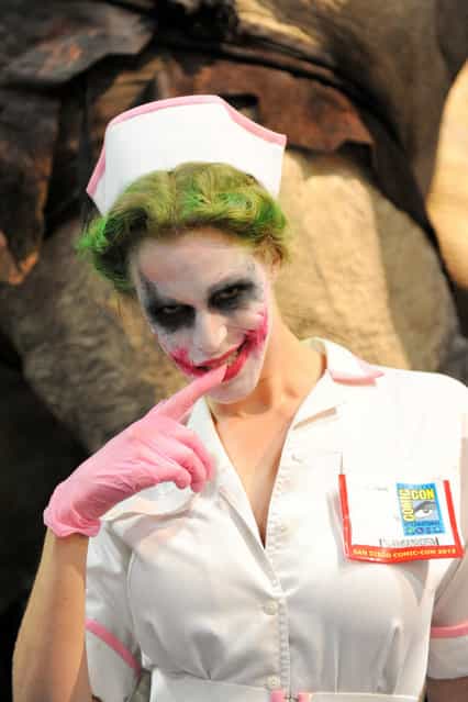 San Diego Comic-Con 2012: Nurse Joker. (Photo by Kendall Whitehouse)