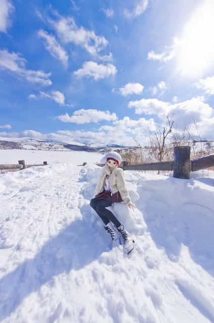 Snow & Blue. Model: DollfieDream Rina Ogata