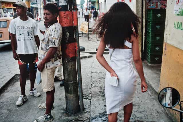 Colombia. Street in Tumaco in July 1998. (Photo by Jean-Claude Coutausse)