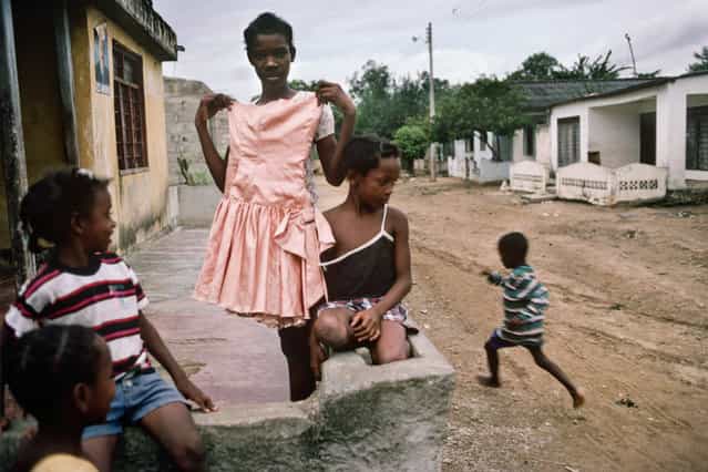 Colombia. Children in Palenque de San Basilio in July 1998. (Photo by Jean-Claude Coutausse)