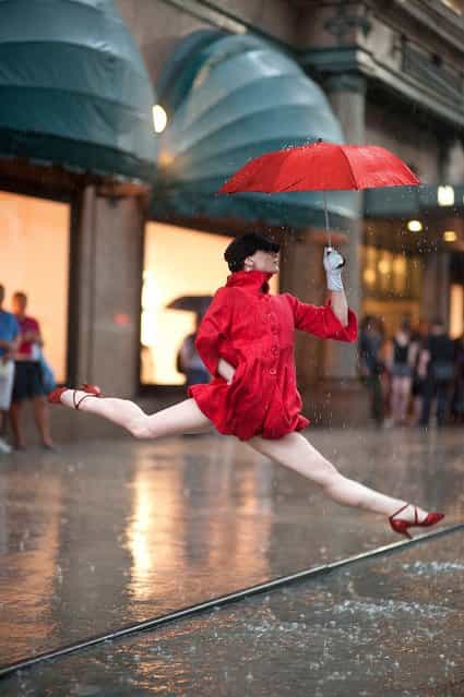 [Dancers Among Us]: Macys, NYC – Annmaria Mazzini. (Photo by Jordan Matter)
