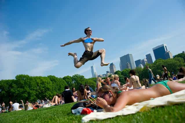 [Dancers Among Us]: Central Park – John Heginbotham. (Photo by Jordan Matter)