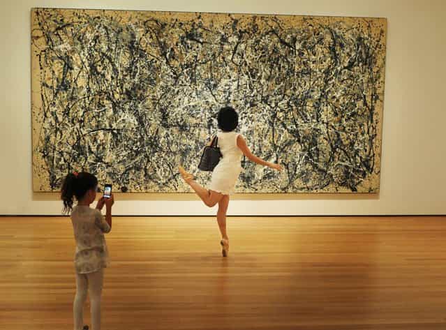 [Dancers Among Us]: Museum of Modern Art – Selina Chau. (Photo by Jordan Matter)