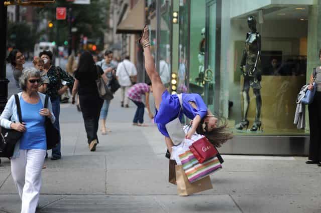 [Dancers Among Us]: Madison Avenue – Arianna Bickle. (Photo by Jordan Matter)