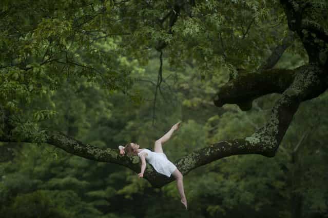 [Dancers Among Us]: Wellesley College, MA – Louise Layman. (Photo by Jordan Matter)