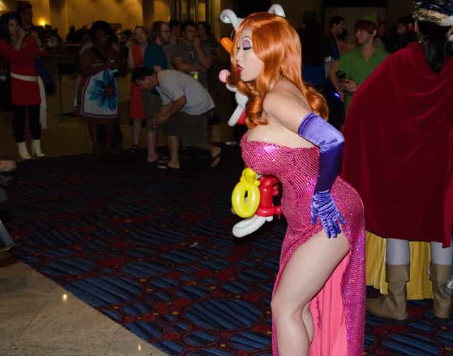 Jessica Rabbit. These pictures were all taken at Dragon*Con 2012. (Photo by Joseph Pereira)