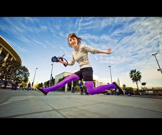 [Jumpology]. [Lauren – Test Jump]. Los Angeles, USA. (Photo by Ed McGowan)