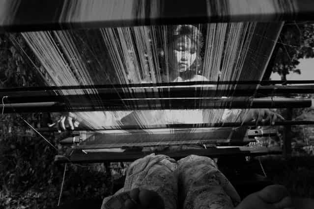 [Silk weaving is one of the sources of income in Tosora, Sulawesi Selatan, Indonesia]. (Photo and comment by Fahmy Husain, Indonesia/2013 Sony World Photography Awards