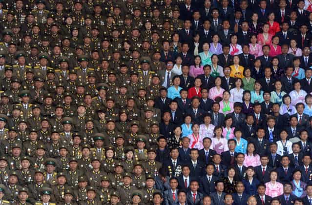 [Photo taken during the celebration of the 100th anniversary of the birth of North Korea founder Kim Il Sung in Pyongyang, on in April 2012]. (Photo and comment by Ilya Pitalev, Russia/2013 Sony World Photography Awards