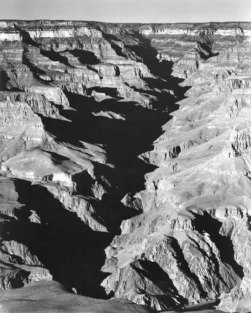 [Grand Canyon from South Rim, 1941, Arizona]. (Photo by Ansel Adams)