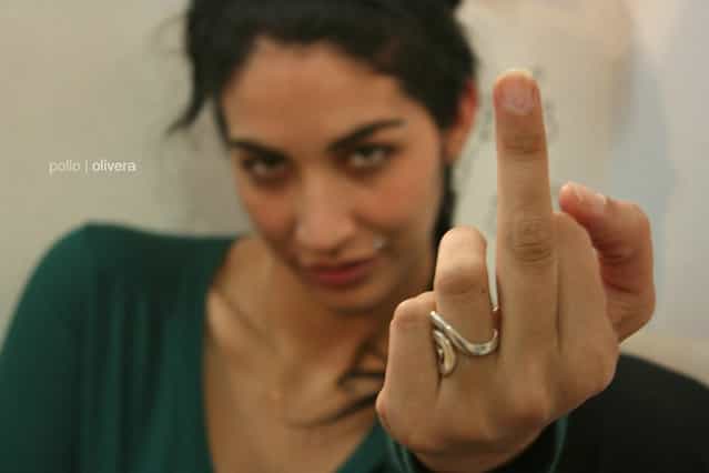 [The Finger]. (Photo by Ernesto Olivera)