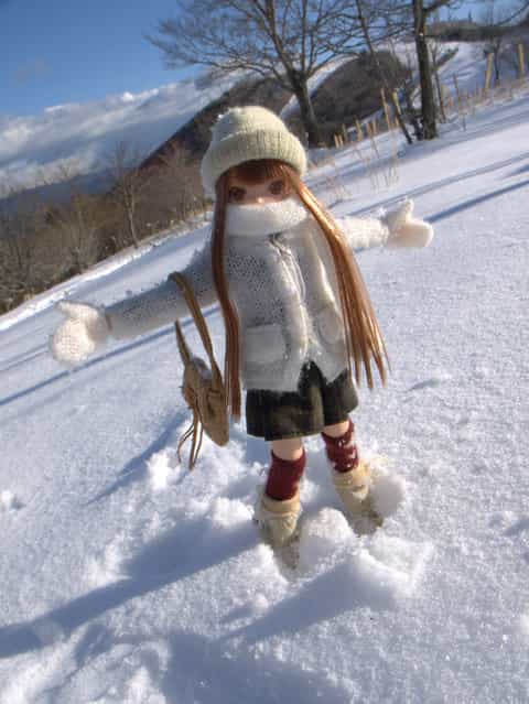 [Snow field]. (Mikeyan Tamano)