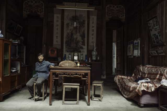 Matjaž Tančič's series of photographs inspired by Hui-style living rooms in the Chinese town of Yixian won the 3D category. (Photo by Matjaž Tančič/2013 Sony World Photography Awards)