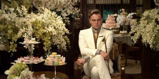 May 10: [The Great Gatsby] Visually elaborate retelling of the F. Scott Fitzgerald tale about an enigmatic millionaire and his ill-fated love affair with a married woman. By [Moulin Rouge] director Baz Luhrmann. With Leonardo DiCaprio, Carey Mulligan. (Photo by Warner Bros.)