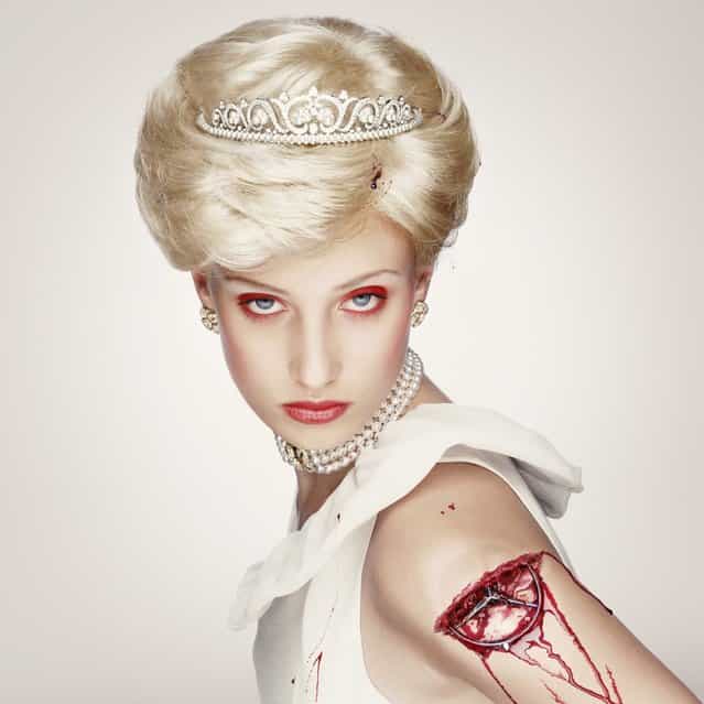 «Royal Blood» Project. Diana, 2000. (Photo by Erwin Olaf)