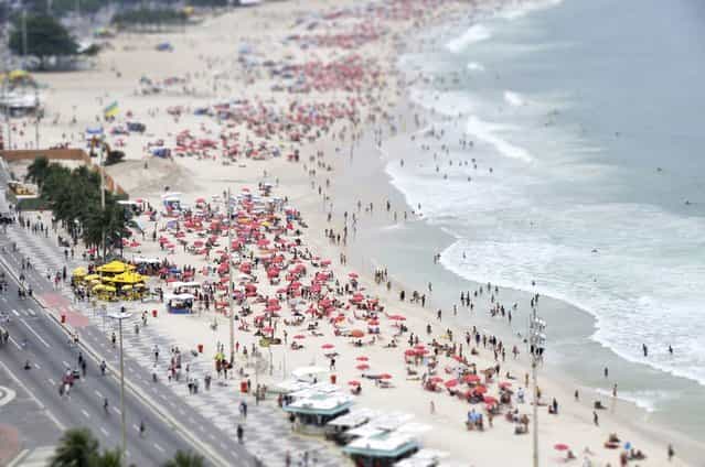 Copacabana Beach, Rio de Janeiro. (Photo by Richard Silver)