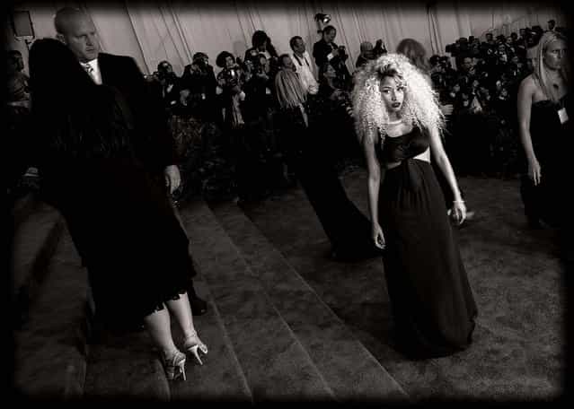 Nicki Minaj attends the Costume Institute Gala for the [Punk: Chaos to Couture] exhibition. (Photo by Andrew H. Walker)
