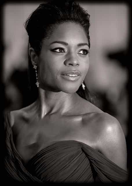Naomie Harris attends the Costume Institute Gala for the [Punk: Chaos to Couture] exhibition. (Photo by Andrew H. Walker)