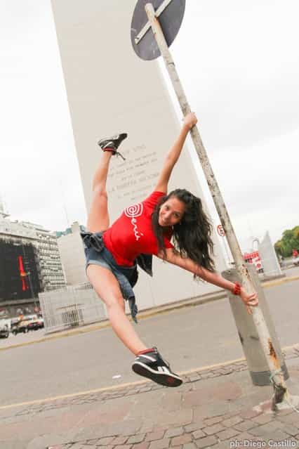 Fotos Pole Street Buenos Aires – Miss Pole Dance Argentina 2012. (Photo by Diego Castillo)