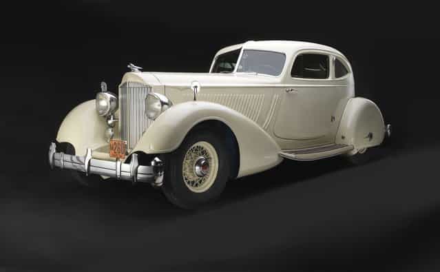 1934 Packard Twelve Model 1106 Sport Coupe by LeBaron. Collection of Robert and Sandra Bahre. (Photo by Peter Harholdt)