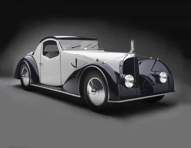 1934 Voisin Type C27 Aérosport Coupe. Collection of Merle and Peter Mullin. (Photo by Peter Harholdt)