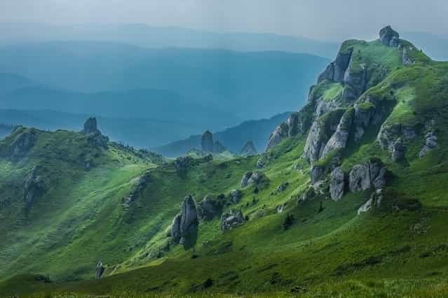 [Ciucas Mountains]. A beautiful view of the Ciucas Mountains in the Curvature Carpathians of Romania. (Photo and caption by Szallo Laszlo/National Geographic Traveler Photo Contest)