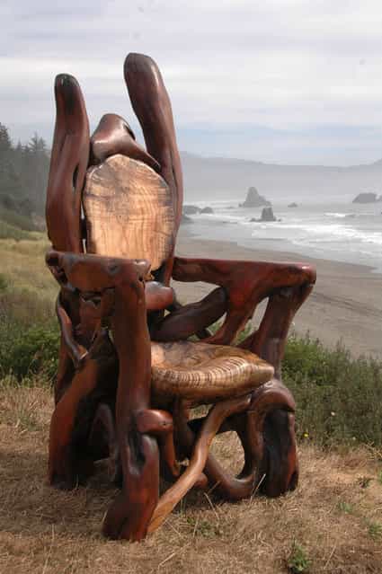 Amazing Driftwood Sculpture by Jeff Uitto