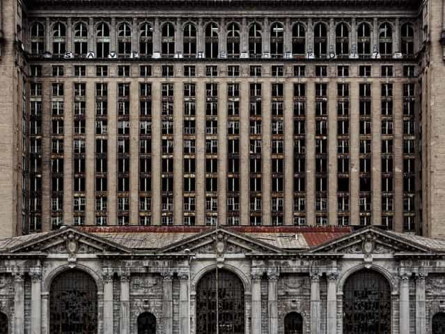 Michigan Central Station. (Photo by Yves Marchand/Romain Meffre)