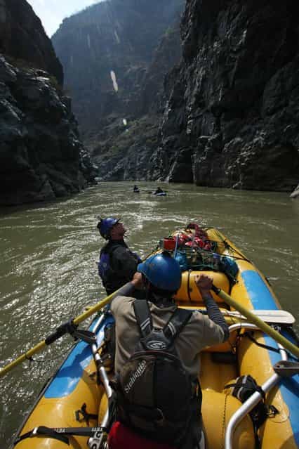 September 19, 2012 – Peru – Amazon Express expedition in Peru. (Photo by Erich Schlegel/zReportage via ZUMA Press)
