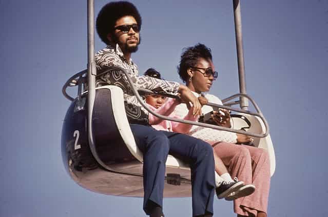 At an amusement park in Santa Cruz, California, May 1972. (Photo by Dick Rowan/NARA via The Atlantic)