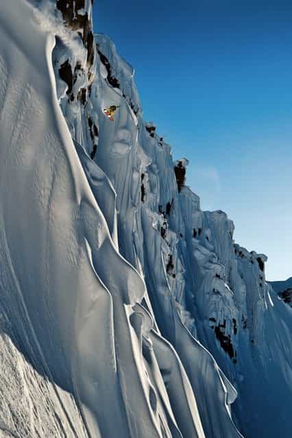 Photographer: Scott Serfas. Athlete: John Jackson. Location: Tordrillo Mountains, AK, USA. (Photo by Scott Serfas/Red Bull Illume via The Atlantic)