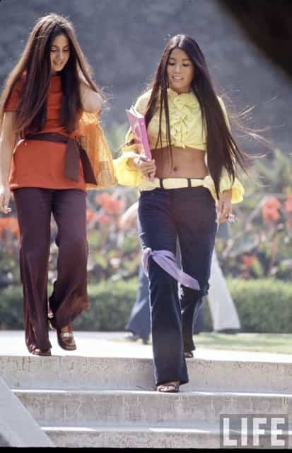 High school students wearing [hippie] fashion, 1969. (Photo by Arthur Schatz/Time & Life Pictures/Getty Images)