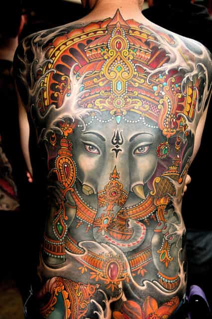 Ganesha Backpiece. (Photo and caption by Siberfi)