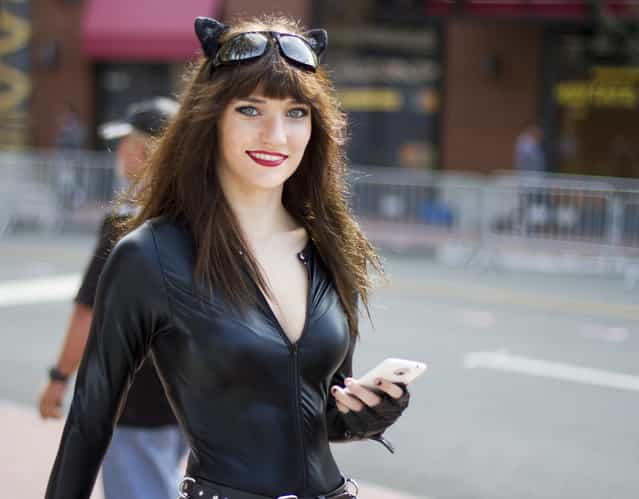 San Diego Comic Con 2013: Catwoman. (Photo by Nathan Rupert)
