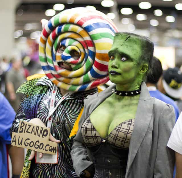 San Diego Comic Con 2013: Bizarro Au Gogo Monsters. (Photo by Nathan Rupert)