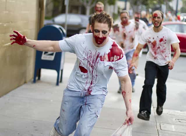 [Zombies on the loose!] (Photo and caption by Nathan Rupert)