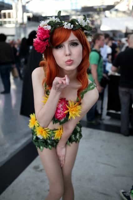 Poison Ivy – New York Comic Con 2013. (Photo by Jamie Nyc)