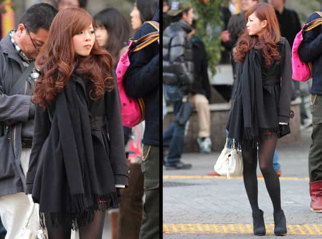 [She sure looks like me]. Shibuya, 2012. (Asian (Street) Impressions)