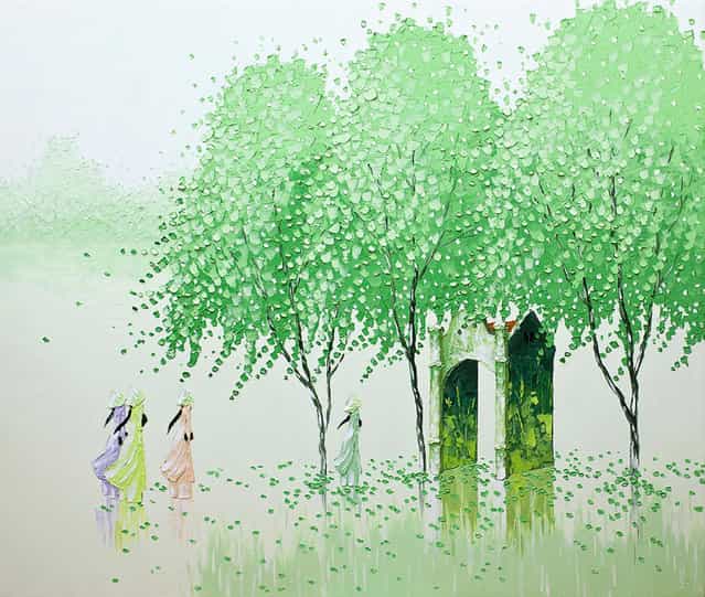 Vivid Paintings By Phan Thu Trang