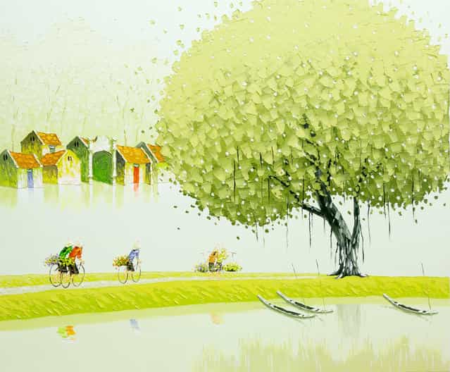 Vivid Paintings By Phan Thu Trang