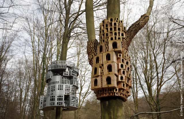 Artists Create Bird Boxes To Reflect Their Surrounding Architecture