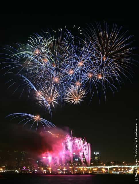 International Fireworks Festival 2007 In Seoul