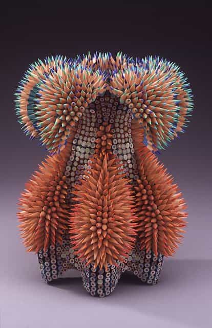 Pencil Sculptures - by Jennifer Maestre