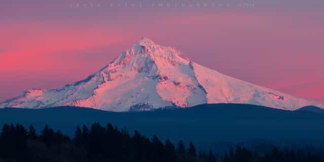 Mount Hood – Sunset. (Jesse Estes)
