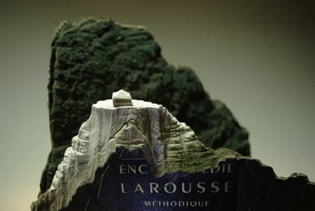  Landscapes Carved Out of Books by Guy Laramee
