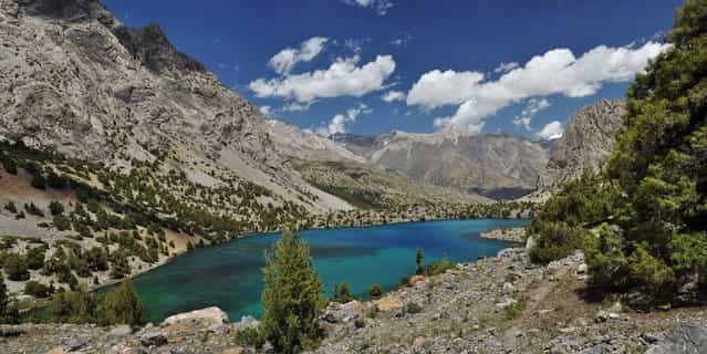 Fann Mountains In Tajikistan