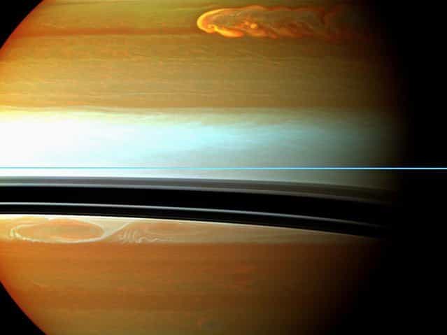 The Biggest Most Long-lasting Saturnian Storm