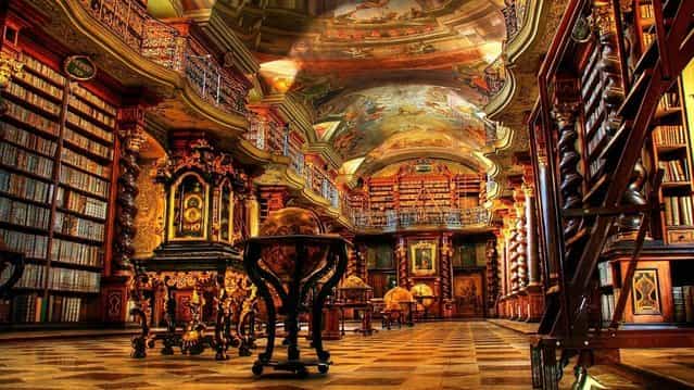 Klementinum Library Prague Czech Republic